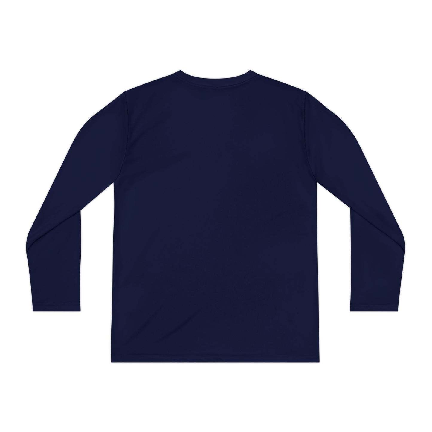 Kids Long Sleeve 100% Moisture-Wicking Shirt with White Cross