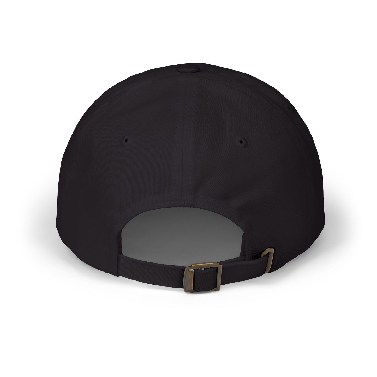 Classic Dad Cap with Black Cross Design