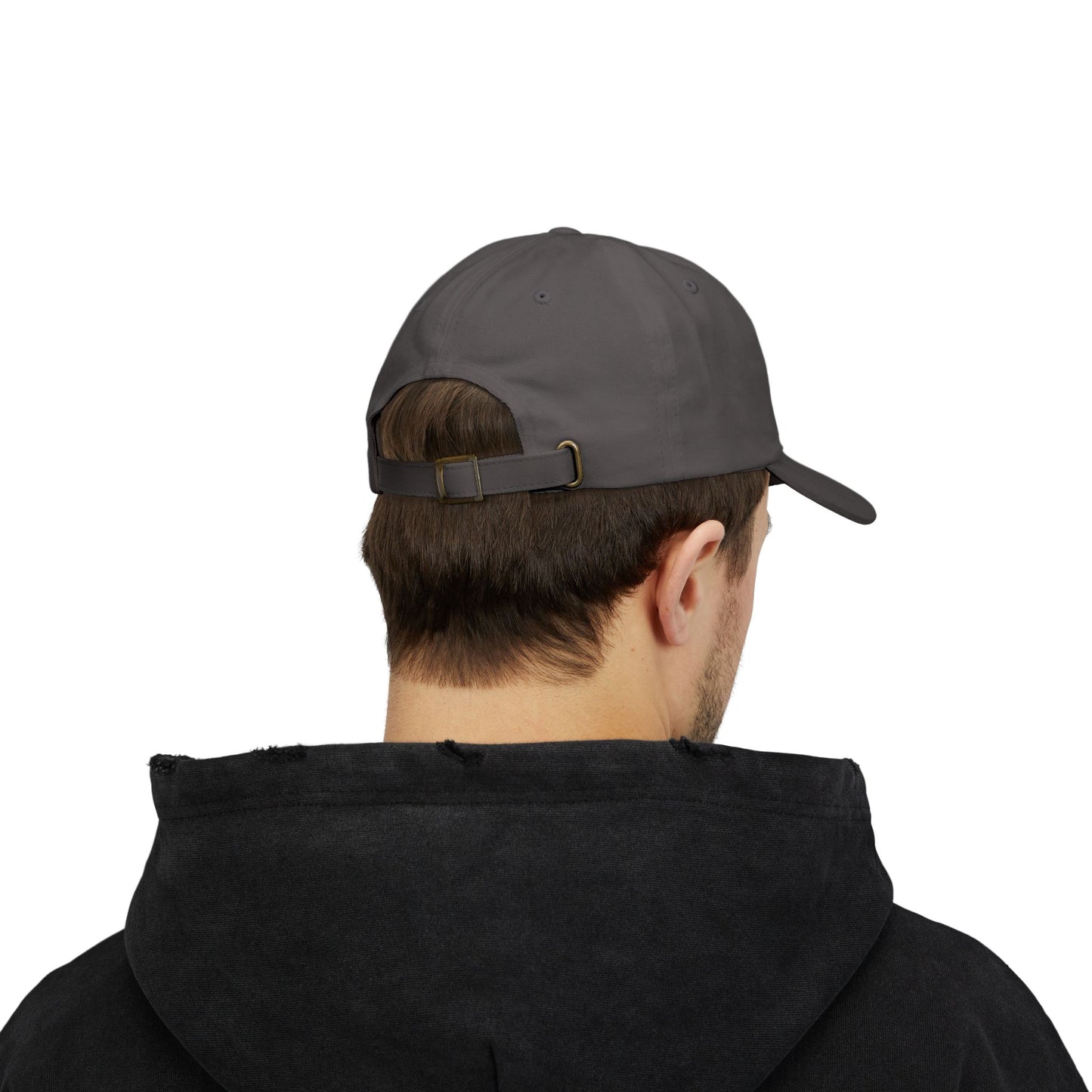 Classic Dad Cap with White Cross Design