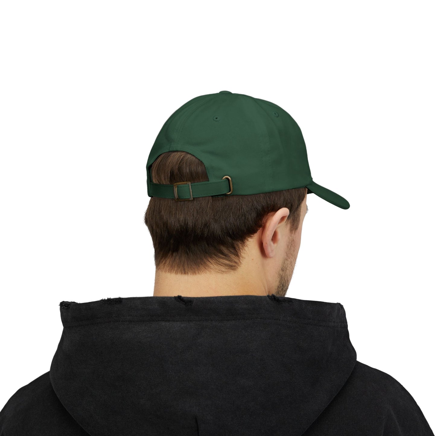 Classic Dad Cap with White Cross Design