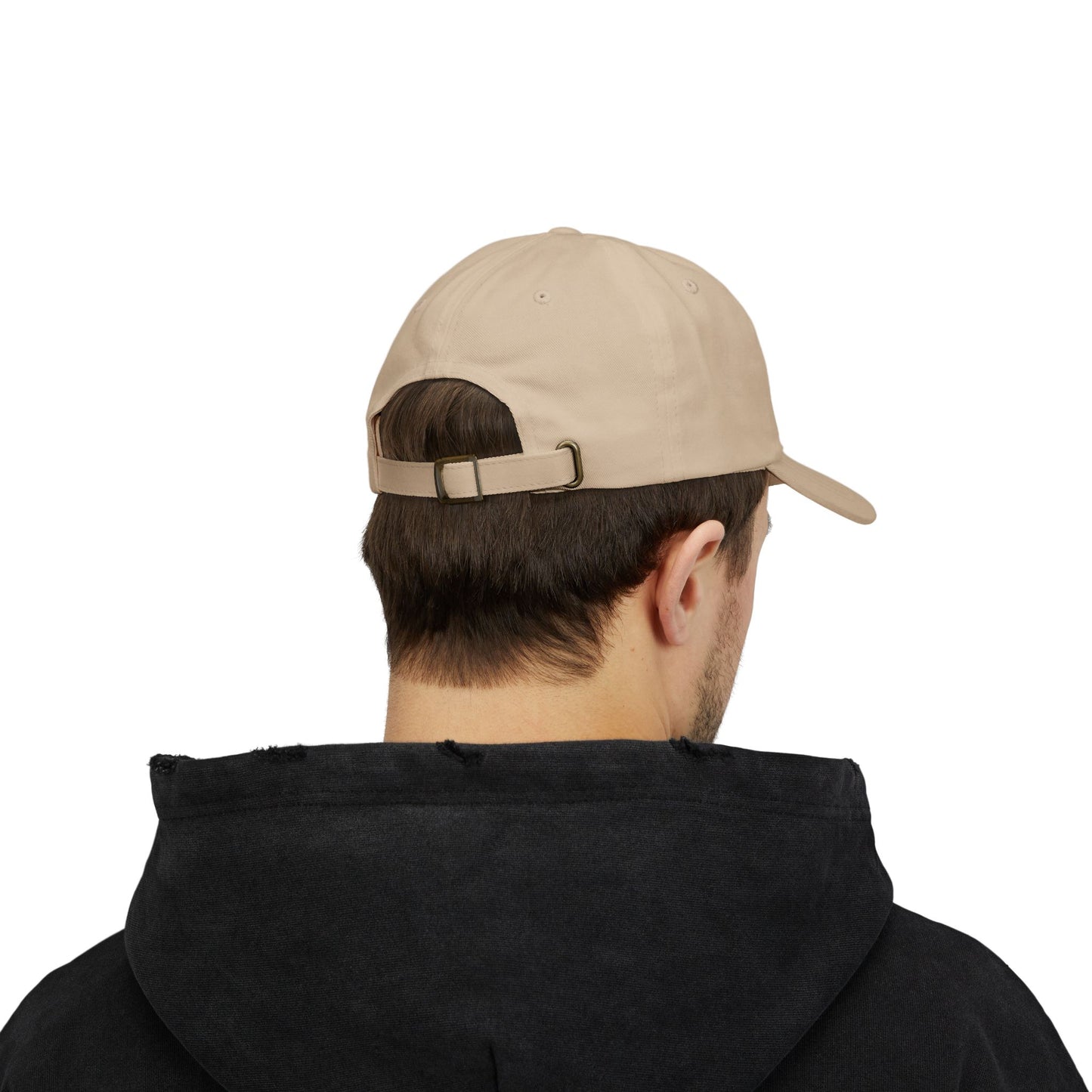 Classic Dad Cap with White Cross Design