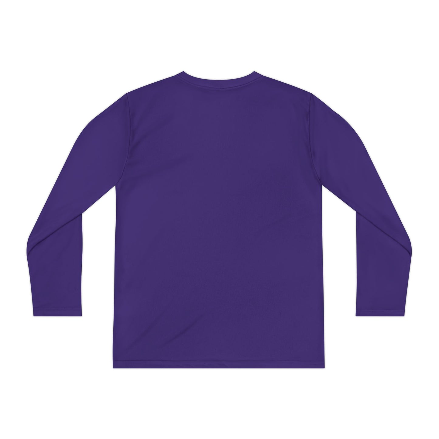 Kids Long Sleeve 100% Moisture-Wicking Shirt with White Cross