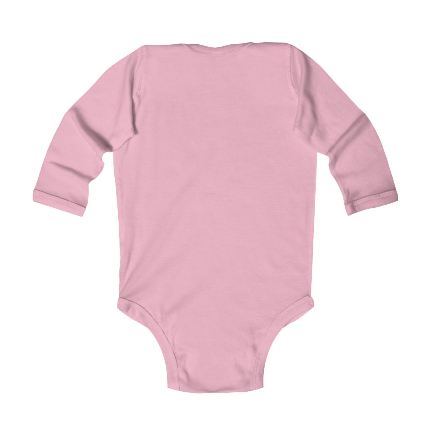 Infant Long Sleeve Onesie with White Cross